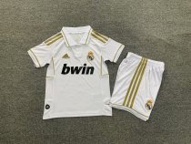 Retro Real Madrid home  kids 1:1 Quality Soccer Jersey  2011-2012