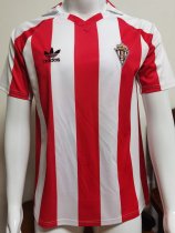 Retro Sporting de Gijon home 1:1 Quality Soccer Jersey  1985-1987