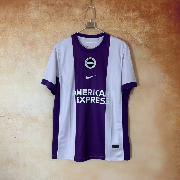 Brighton Away Fans  1:1 Quality Soccer Jersey  25-26