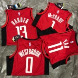 Houston Rockets Red #13 HARDEN 1:1 Quality NBA  Season Jerseys 2021