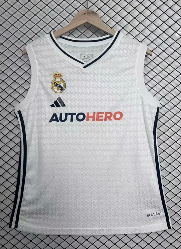 Real Madrid  Basketball  vest  Fans   1:1 Quality Soccer Jersey   24-25