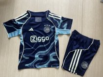 AJAX Away Kids  1:1 Quality Soccer Jersey   25-26