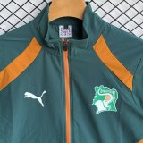 Ivory Coast  Windbreaker Sets With pants  Green 1:1 Quality Soccer Jersey  26-27 (2026)