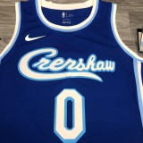 Los Angeles Lakers Blue Latin Night #0 YOUNG 1:1 Quality NBA Season Jerseys
