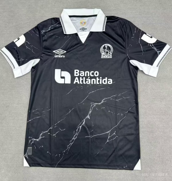 Olimpia (Honduras)  Away Fans  1:1 Quality Soccer Jersey   25-26