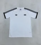 Adidas  T-shirt  White Fans 1:1 Quality Soccer Jersey  25-26