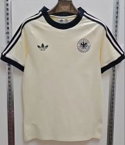 Germany Home retro cotton white 1:1 Quality Soccer Jersey
