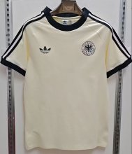 Germany Home retro cotton white 1:1 Quality Soccer Jersey
