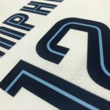Memphis Grizzlies  White #12 MORANT 1:1 Quality NBA Jerseys  75 Year