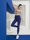 yoga clothes  Cannes Printed Yoga Set