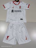 Liverpool third away Kids 1:1 Quality Soccer Jersey   24-25