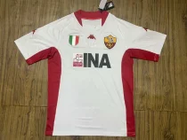 Retro Roma Away 1:1 Quality Soccer Jersey  2001-02
