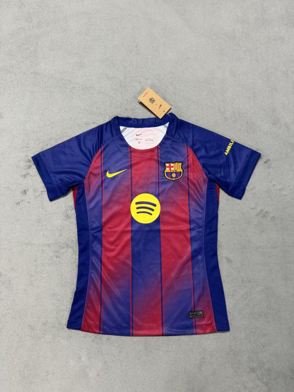 Barcelona Home Women Fans 1:1 Quality Soccer Jersey 25-26