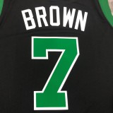 Boston Celtics Black #7 BROWN  1:1 Quality NBA Jerseys  2021
