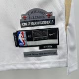 Chicago Bulls White City Edition #0 WHITE 1:1 Quality NBA  Season Jerseys 2025