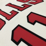 Chicago Bulls White #11 DEROZAN 1:1 Quality NBA  Season Jerseys  75 Year