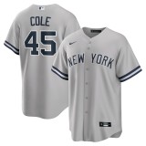 MLB New York Yankees fans grey baseball  Jerseys  2025