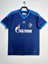 Retro Schalke 04 home  1:1 Quality Soccer Jersey  2010-2011