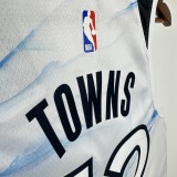 Minnesota Timberwolves  City Edition #32  TOWNS NBA Jerseys  2025