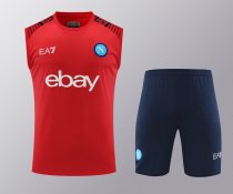 Napoli Training clothing Vest set 1:1 Quality Soccer Jersey   24-25
