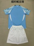 New York city home fans kits  1:1 Quality Soccer Jersey  25-26 (kids and man )