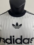 clover  player  t-shirt blue white 1:1 Quality Soccer Jersey  25-26