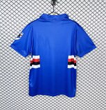 Retro Sampdoria Home Fans 1:1 Quality Soccer Jersey 1991-1992