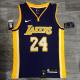 Los Angeles Lakers Kobe #24 BRYANT  Purple V-neck NBA Jerseys