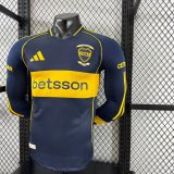 Boca Juniors Home Long sleeves Player  1:1 Quality Soccer Jersey 25-26