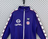 Retro Florence Jacket purple   1:1 Quality Soccer Jersey 1985-1986