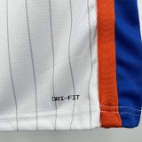 New York Knicks  White #00  CLARKSON   NBA Jerseys  2025