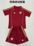Arsenal  Training clothes  Fans  1:1 Quality Soccer Jersey    25-26 (kids and man )
