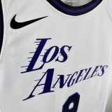Los Angeles Lakers  City Edition White #9 JAMES JR.1:1 Quality NBA Season Jerseys  2023