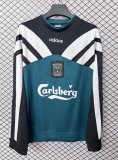 Retro Liverpool Hoodie Green  Jacket  Tracksuit  1:1 Quality Soccer Jersey  1996-1997