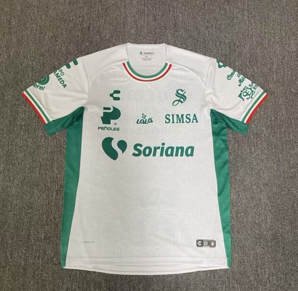 Santos Laguna Away player 1:1 Quality Soccer Jersey   25-26