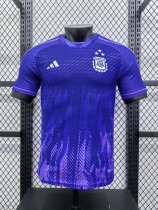 Argentina Away  Player 3 Stars  1:1 Quality Soccer Jersey   2022