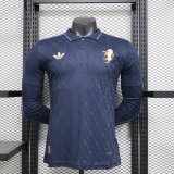 Juventus third away Long sleeves Player 1:1 Quality Soccer Jersey   24-25