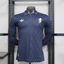 Juventus third away Long sleeves Player 1:1 Quality Soccer Jersey   24-25