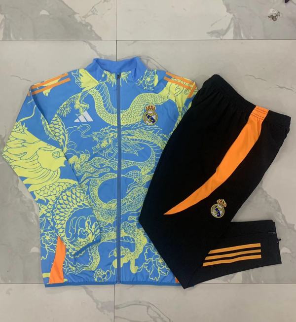 Real Madrid Jacket  Tracksuit  1:1  24 -25