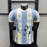 Argentina 50th anniversary Graffiti version  Player 1:1 Quality Soccer Jersey 25-26