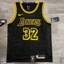 Los Angeles Lakers Black Mamba Great Snake Edition #32 JOHNSON 1:1 Quality NBA Season Jerseys