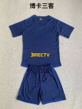 Boca Juniors fourth away kids 1:1 Quality Soccer Jersey  24-25