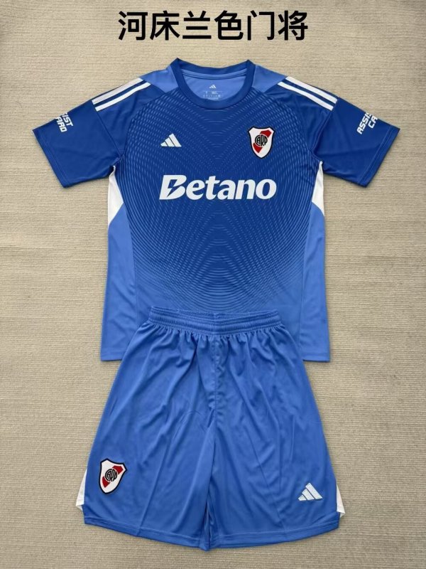 River Plate  Goalkeeper Fans  (Kids and Man)  1:1 Quality Soccer Jersey  25-26