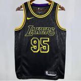 Lakers TOSCANO #95 Black NBA Jerseys 24-25