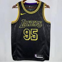 Lakers TOSCANO #95 Black NBA Jerseys 24-25