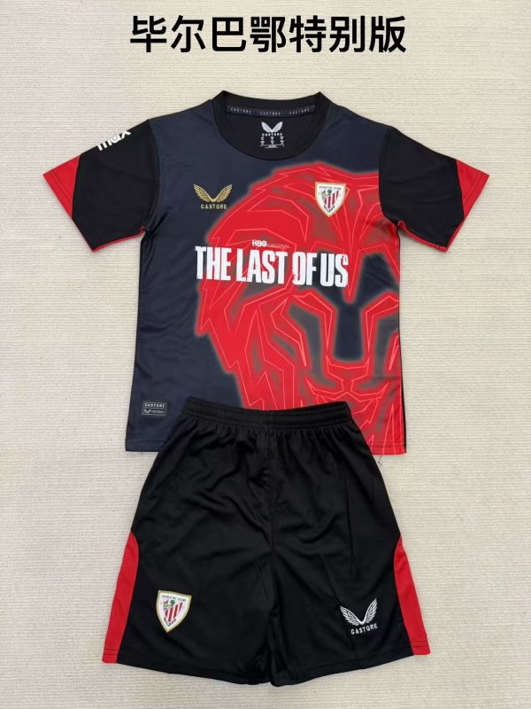 Athletic Bilbao Special Edition Kids  1:1 Quality Soccer Jersey  25-26
