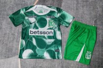 Atletico Nacional training  kids  1:1 Quality Soccer Jersey  25-26