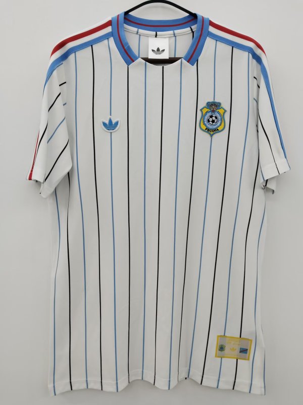 Congo T-shirt Retro leisure  White 1:1 Quality Soccer Jersey 26-27 (2026)