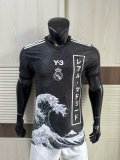 Real Madrid Y-3 Black  Player 1:1 Quality Soccer Jersey  25-26