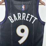 Toronto Raptors City Edition #9 BARRETT NBA Jerseys  2025
